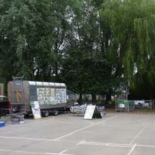 Fishers Mobile Farm visit to St Chads Primary School, Salford